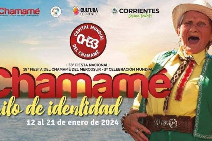 La 33 Fiesta Nacional del Chamamé se realizará del 12 al 21 de enero 2024