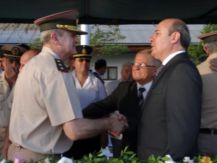 El vicegobernador con el nuevo Jefe de Gendarmería