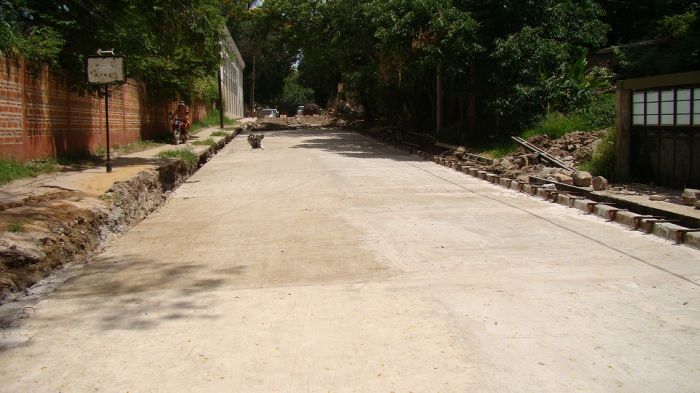 Histórico: finalizó hoy el pavimento de El Yacaré
