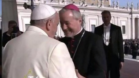 El día en que el Papa recibió con marcado afecto a su amigo Stanovnik