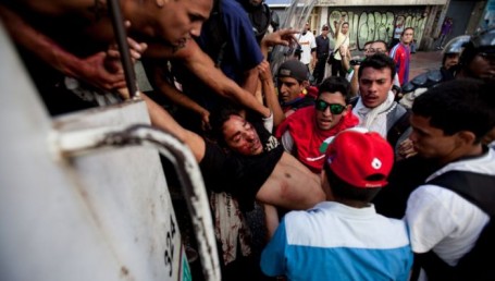 Sangre y muerte en la protesta contra Maduro