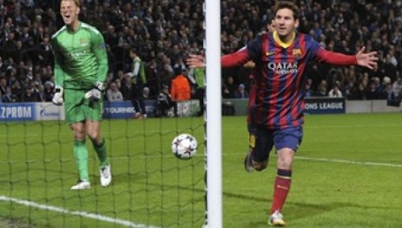 Barcelona venció al Manchester City con un gol de Messi