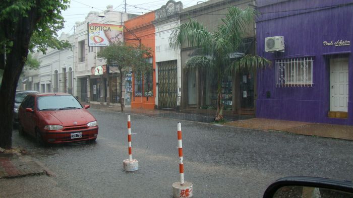 La lluvia volvió a Corrientes y monitorean las zonas afectadas por la inundación