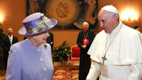 El Papa recibió a Isabel II sin hablar de Malvinas