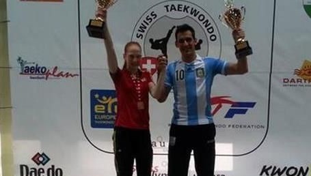 Crismanich brilló en Suiza: medalla de oro y mejor deportista masculino del torneo