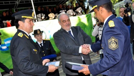 Colombi ratificó el compromiso de seguir fortaleciendo a la institución policial