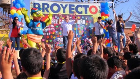Proyecto Corrientes celebró con los chicos de Laguna Brava y debutó "Proyectín"