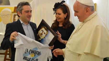 Cristina Kirchner, se reunió con el Papa