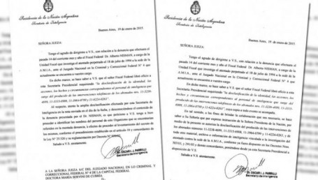 El Gobierno autorizó la desclasificación que había pedido Nisman