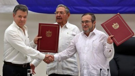 Colombia: Gobierno y FARC firmaron el cese definitivo del fuego