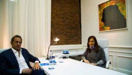CFK y Scioli se reunieron en el Instituto Patria