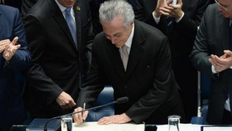 Michel Temer asumió como presidente de Brasil