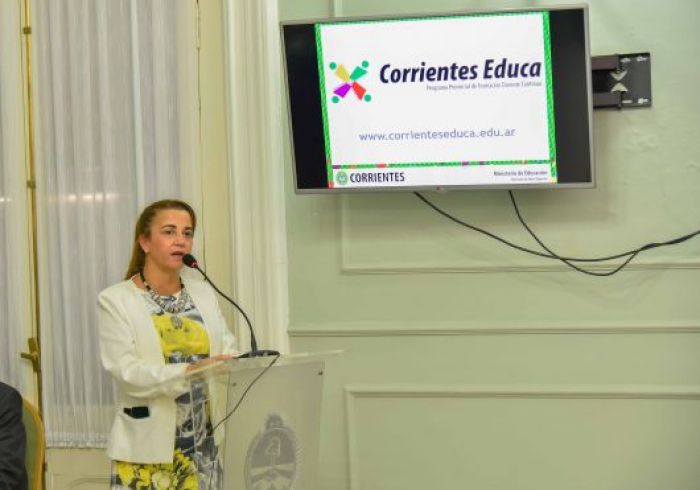 Se relanzó el programa provincial “Corrientes Educa”