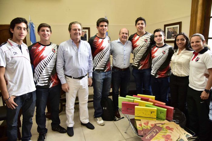 Canteros alentó al equipo de rugby: “Siéntanse orgullosos de representar a Corrientes”