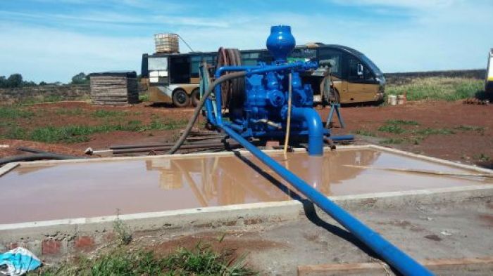 Virasoro: El ICAA inspeccionó obra de captación de agua para la central térmica