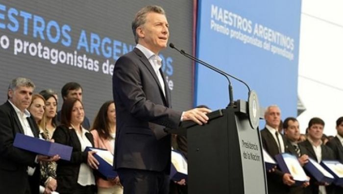 Macri entregará el premio "Maestros Argentinos"