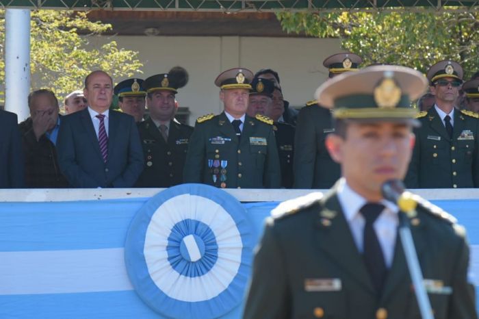 Gustavo Canteros participó de los actos por el 80 aniversario de Gendarmería Nacional