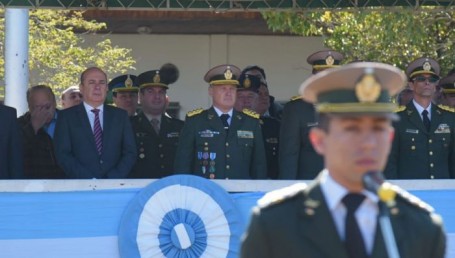 Gustavo Canteros participó de los actos por el 80 aniversario de Gendarmería Nacional