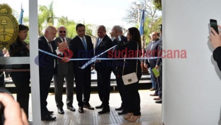 Valdés encabezó la inauguración del Juzgado Federal de Goya