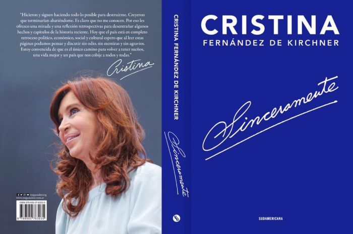 CFK lanza su libro a pocos días de ser enjuiciada