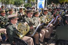 Canteros rindió tributo a Gendarmería en el marco de un concierto sinfónico