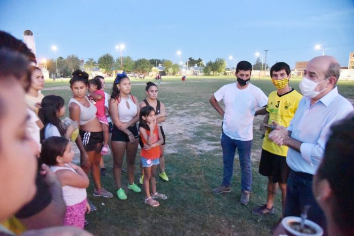 Canteros destacó al deporte como herramienta inclusiva en los barrios
